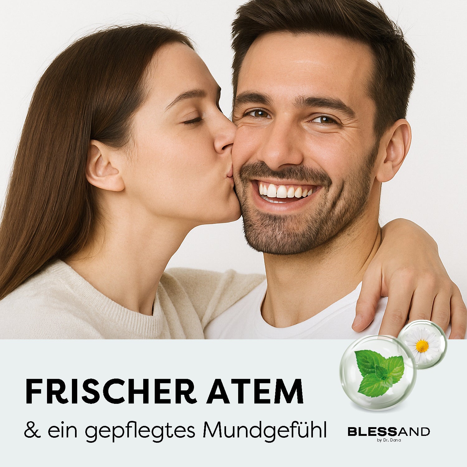 Frischer Atem und ein gepflegtes Mundgefühl.