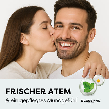 Frischer Atem und ein gepflegtes Mundgefühl.
